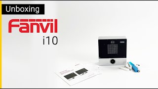 Fanvil i10 SIP Intercom Unboxing