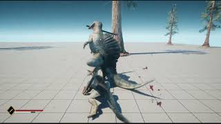 DinoBlade Combat Update with Player new Heavys