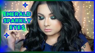 Emerald SPARKLY EYES | VLOG VIDEO AT THE END