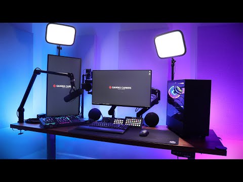 The ULTIMATE Streaming Setup – Desk and Studio Tour