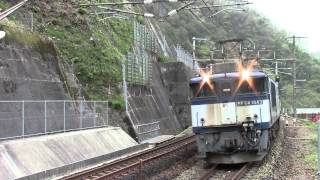 中央本線3088列車（南松本～四日市）EF64-1043+1044重連タキ