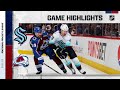 Kraken @ Avalanche 3/5 | NHL Highlights 2023