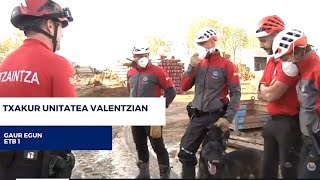 #ERTZAINTZA | Txakur Unitatearen lana Valentzian, pertsonak aurkitzeko. Gaur Egun (ETB 1)