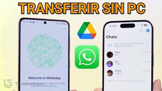 2024｜Transferir mensajes de WhatsApp de Android a iPhone usando Google Drive sin PC