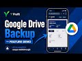 Y Profit - Google Drive Backup (drive.appdata Scope Walkthrough)