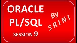 PLSQL 9 STORED PROCEDURES, fUNCTIONS