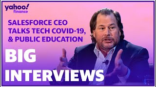 Salesforce CEO Marc Benioff talks tech, coronavirus and public education