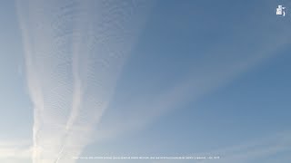 Moment of day | January 11, 2022 - France Sky View: Sun, Clouds \u0026 Birds