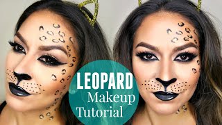 Sexy Leopard/Cheetah Makeup Tutorial | Halloween Makeup Tutorial