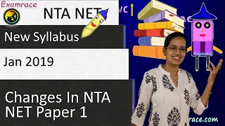 Changes in NTA UGC NET JRF Paper 1 Syllabus - Jan 2019 (Important Topics)