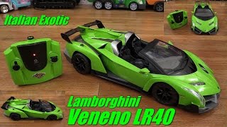 RC Toy Cars for Kids: Lamborghini Veneno LR40 Remote Control Toy Unboxing w/ Maya