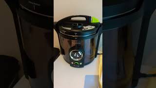 The presto electric pressure canner is making a lot of noise