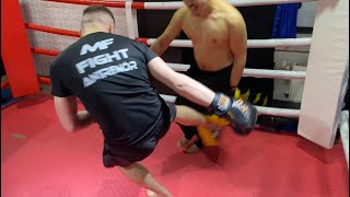 Sona dikkat yere düştü Kick boks #shorts