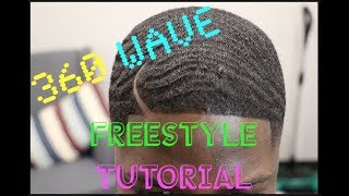 FREESTYLE HIGH TAPER (360 WAVE EDITION) Using Andis Phat Master