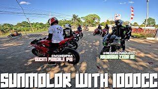 BINGUNG MAU NGONTEN ⁉️| Sunmolor With Ducati Panigale V4S & Kawasaki ZX10R | MOTOVLOG INDONESIA