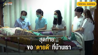 สุดท้าย...ขอ 'ตายดี' ที่บ้านเรา : The Active (11 พ.ย. 67)