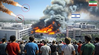 2 minutes ago! Israel shocked, Israeli government building destroyed by Iranian ballistic missile