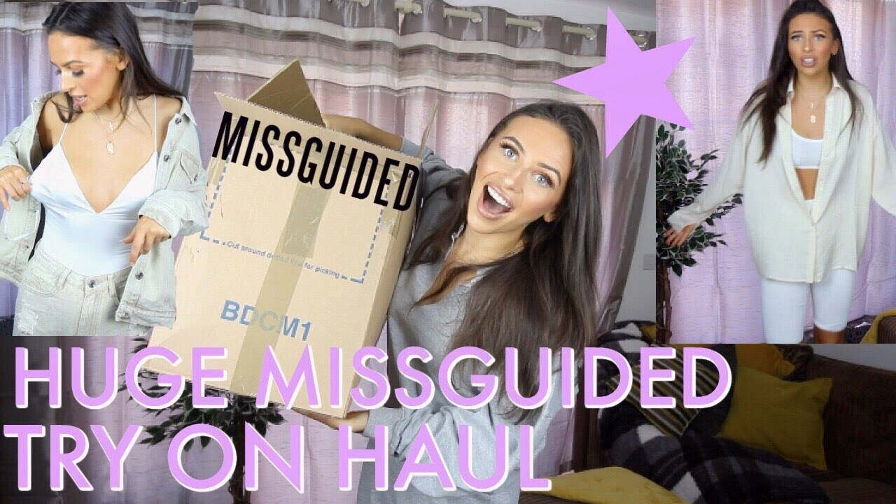Huge Missguided Try On Haul Youtube