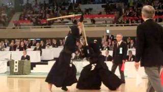 SlowMotion - NODA's M (vs SHIRAKI) - 63rd All Japan KENDO Championship - Second round 33