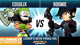 Cosolix vs Boomie - Loser's Semi-Final - Summer Championship 2020 - 1v1 NA