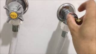 DIY分享001：怎样修漏水的水龙头 How to fix leaking water tap