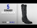 Top 5 Cowboy Boots Black [2018]: Country Love Pointed Toe Women’s Cowboy Boots W101-1001 (7.5,