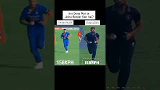 Umran Malik vs Ihsanullah bowling speed #shorts #youtubeshorts