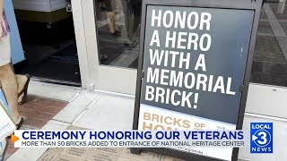 Remembering our heroes: Bricks of Honor Dedication Ceremony held to honor service and sacrifice of