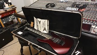 Jackson SL1 Soloist Dark Cranberry Metallic H-S-S Floyd Rose Neck-Thru Guitar Up Close Video Review