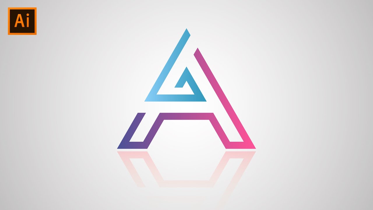 Professional Letter Logo Design A Letter Logo Adobe Illustrator
