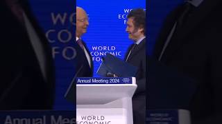 Milei speaks at WEF's Davos 2024 #news #milei