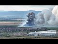 Експлозия в склад за фойерверки до Елин Пелин explosion in fireworks warehouse near elin pelin