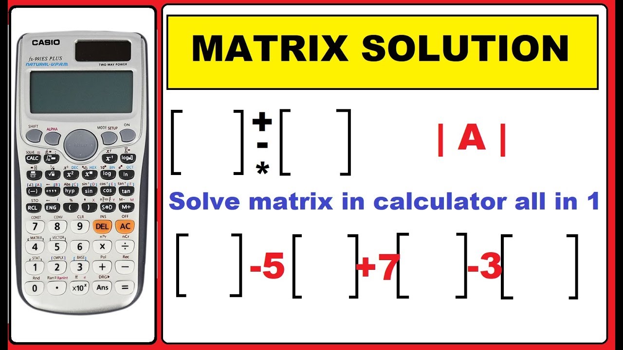 Matrices Calculator