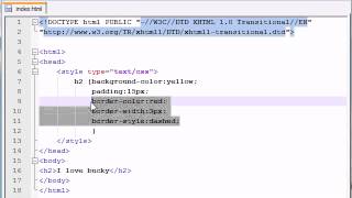 XHTML and CSS Tutorial 22 Border | XHTML and CSS Tutorial