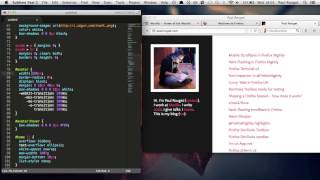 Firefox CSS live edit in Sublimetext (work in progress)