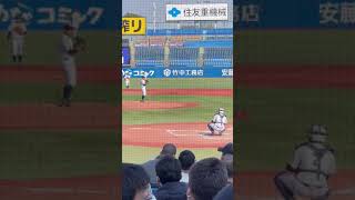 九州国際大付属　香西一希　投球練習　R3.11.20　糸島ボーイズ出身