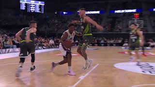 Casper Ware Posts 11 points & 10 rebounds vs. South East Melbourne Phoenix