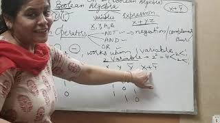 Computer science (python) class-11 ch-2 Boolean Algebra