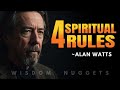 Powerful Spiritual Rules from Alan Watts to Live a Better Life