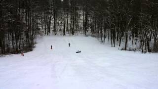 Sledding in Cleveland Metro Parks MKW