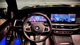 2023 BMW X7 M60i - POV Night Driving Impressions