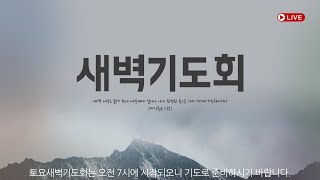 구미시민교회 2025년 2월 1일 온가족새벽기도회