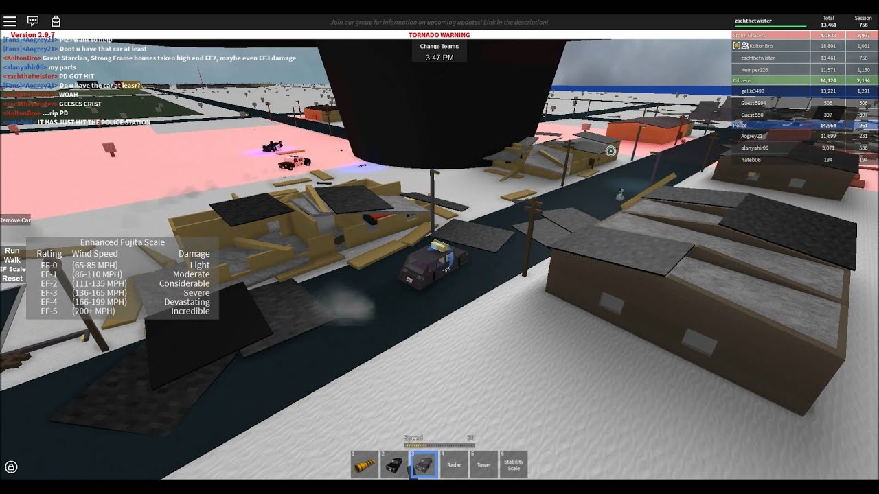 Roblox Tornado Simulator 3 Ratetere