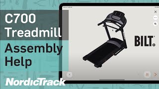 C700 Treadmill (NTL5619.0, NTL5619.1): How To Assemble