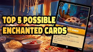 ARCHAZIA ISLAND ENCHANTED CARDS WISHLIST 🙌🤩🍝 Disney Lorcana Best picks for alternate arts