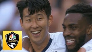 Heung-min Son scores his second with superb volley v. Crystal Palace | Premier League | NBC Sports
