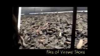 Auschwitz Concentration Camp (360 View) - Camp Grounds and Mounds of Shoes