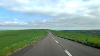 北海道上士幌町 ナイタイ高原牧場 車載動画 2013/06/11