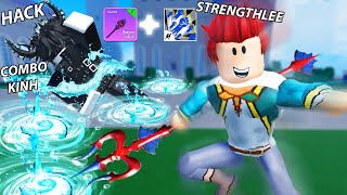 StrengthLee HỌC COMBO DRAGON TRIDENR + GOD HUMAN HACK BLOX FRUIT CÒN BÓ TAY PHẢI XIN THUA