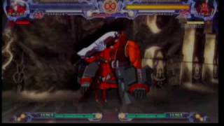 BLAZBLUE Calamity Trigger：RAGNA Basic Combo Movie by 紅茶 (Johnny the Fireye)